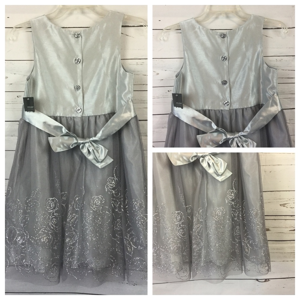 Holiday Edition Holiday Dress & Bolero Set, Size 14/16 - Picture 7 of 8